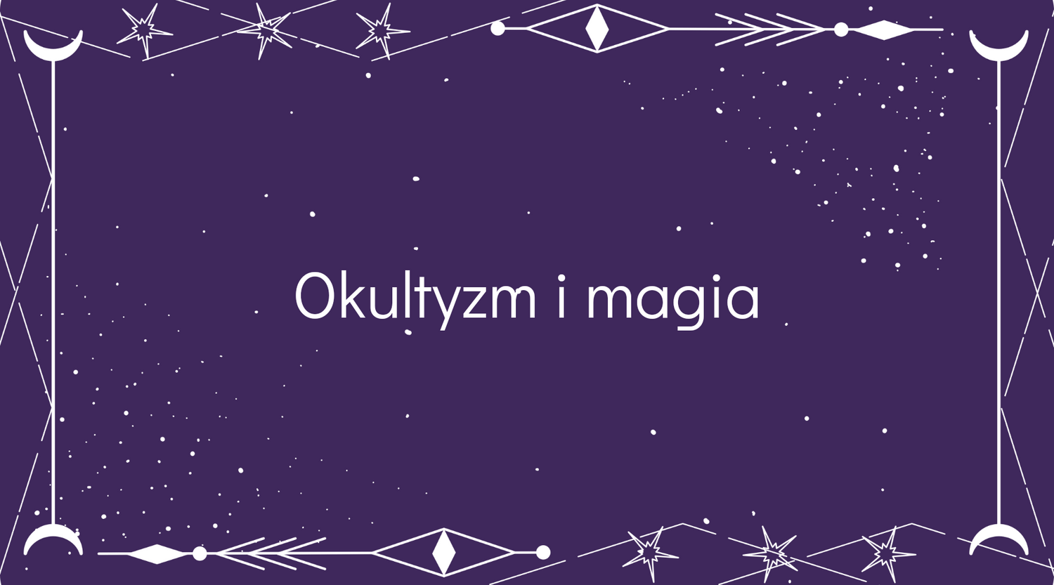Okultyzm I Magia W świetle Parapsychologii cobs.pl